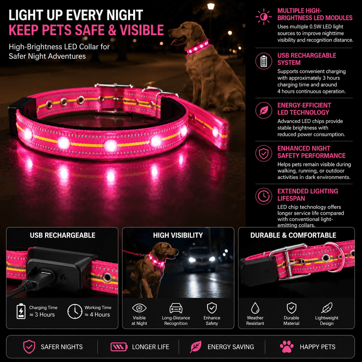 wholesale glow in the dark collars wholesale glow in the dark collars